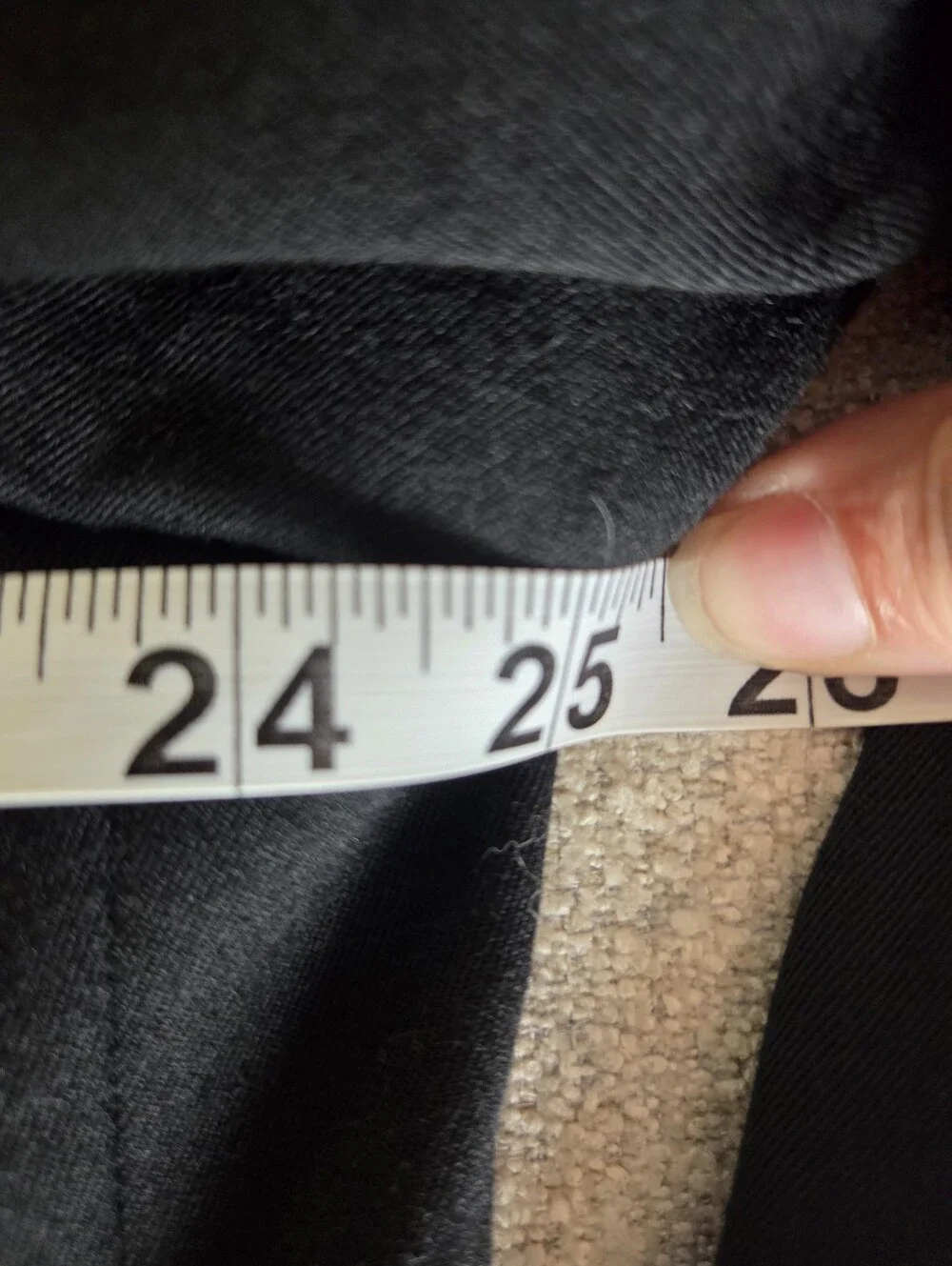 Hunting Horn J. Riggins Mens Black Wool Blazer Sport Coat 48L Striped Lining